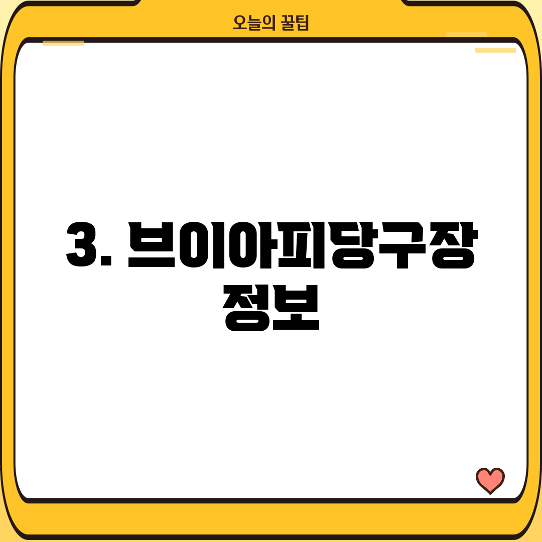 3. 브이아피당구장 정보