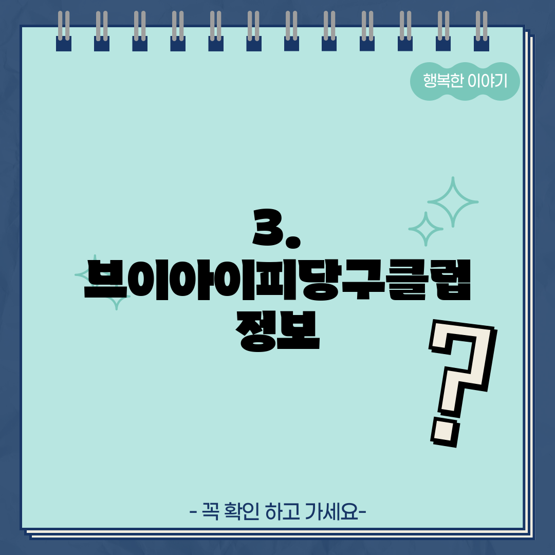 3. 브이아이피당구클럽 정보