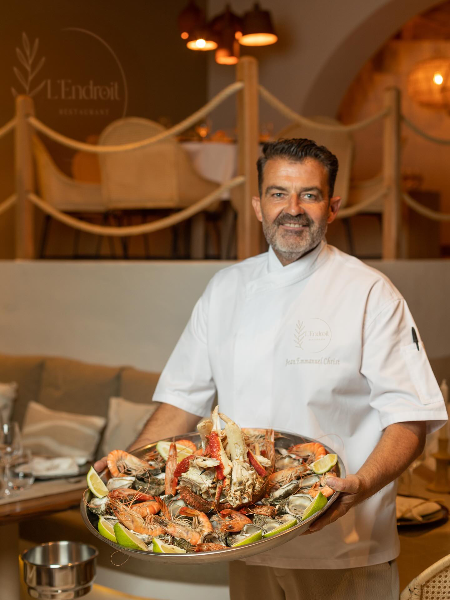 Chef Jean Emmanuel Christ - Chef du restaurant L'Endroit