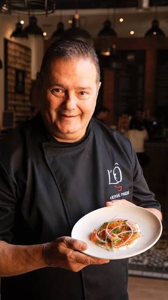 Le chef Hervé Paulus de L’Ô à la Bouche