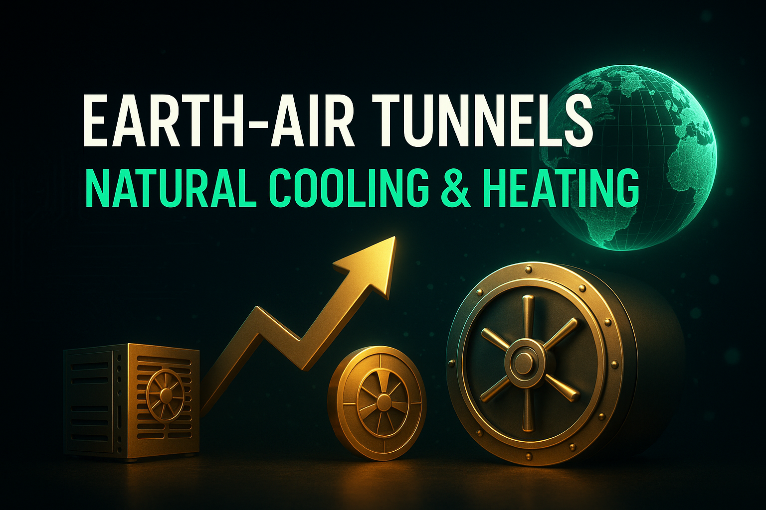 Earth-Air Tunnels: Natural Cooling & Heating