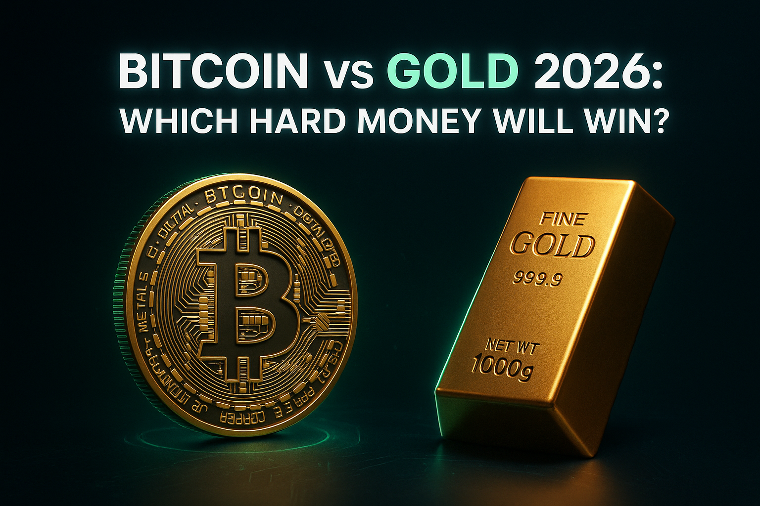 Bitcoin vs Gold 2026: Which Hard Money Will Win?