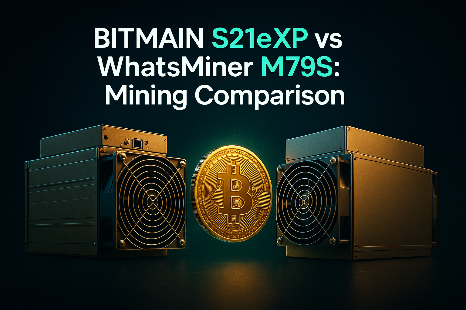 Bitmain S21eXP vs WhatsMiner M79S: Mining Comparison