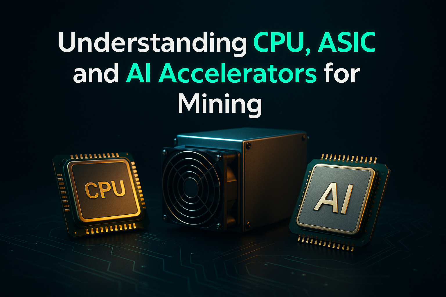 Understanding CPU, ASIC, and AI Accelerators for Mining