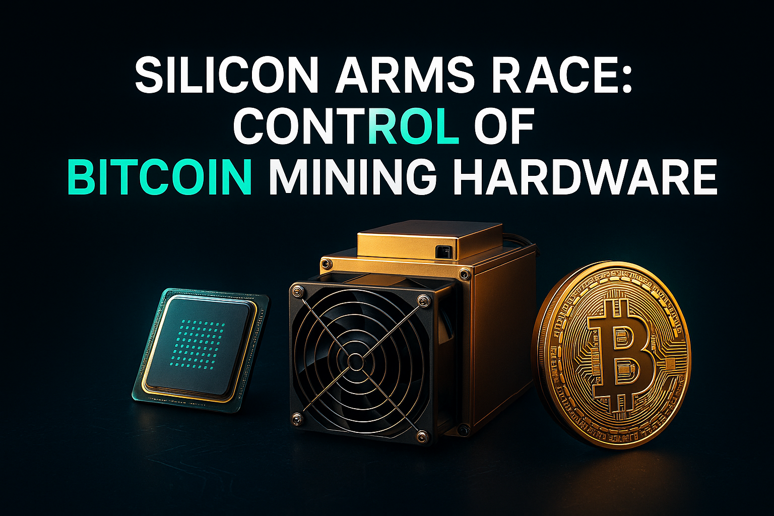 Silicon Arms Race: Control of Bitcoin Mining Hardware