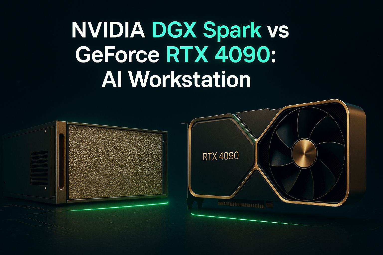 NVIDIA DGX Spark vs GeForce RTX 4090: AI Workstation