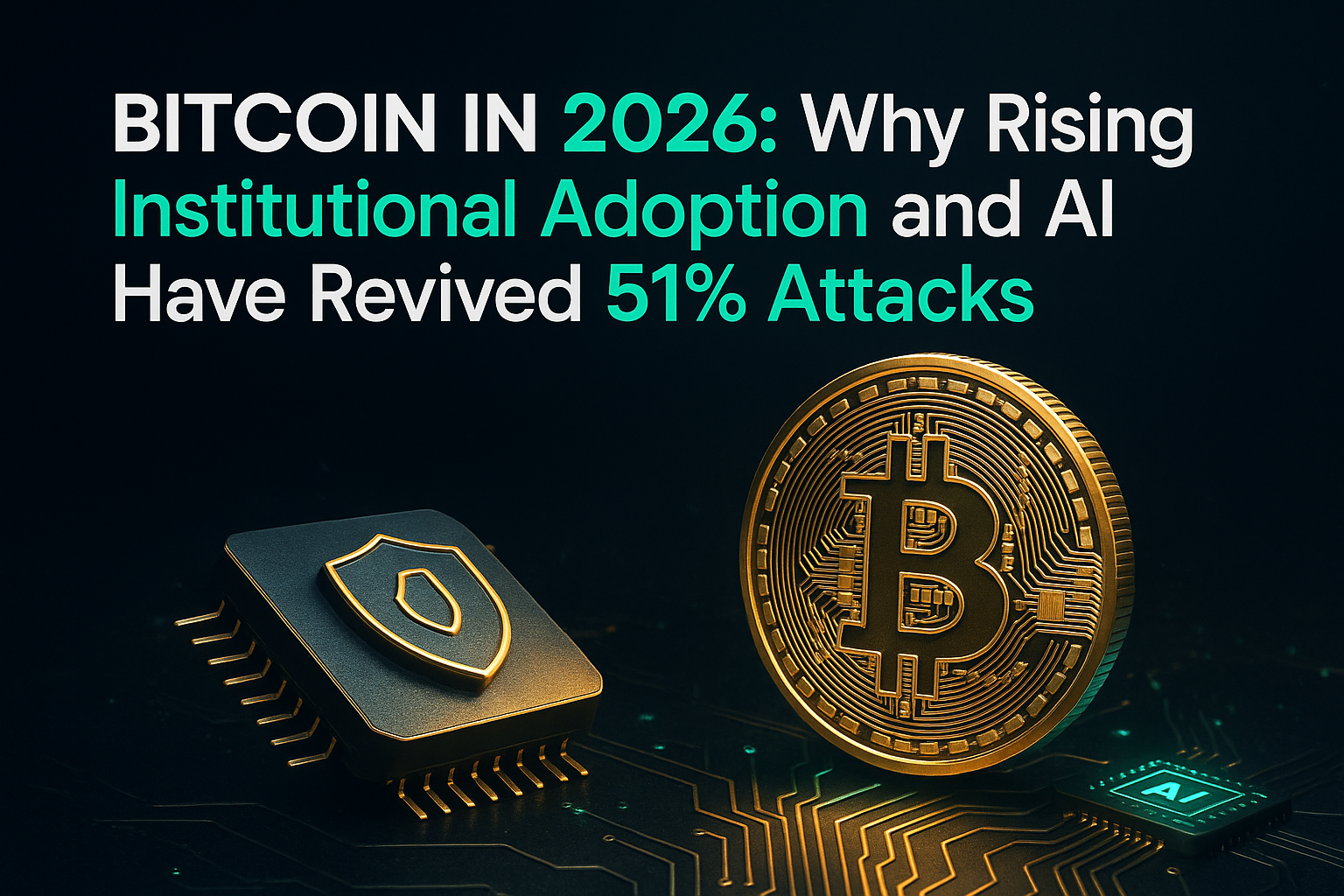 Bitcoin 2026: Institutional Adoption and 51% Attack Fears
