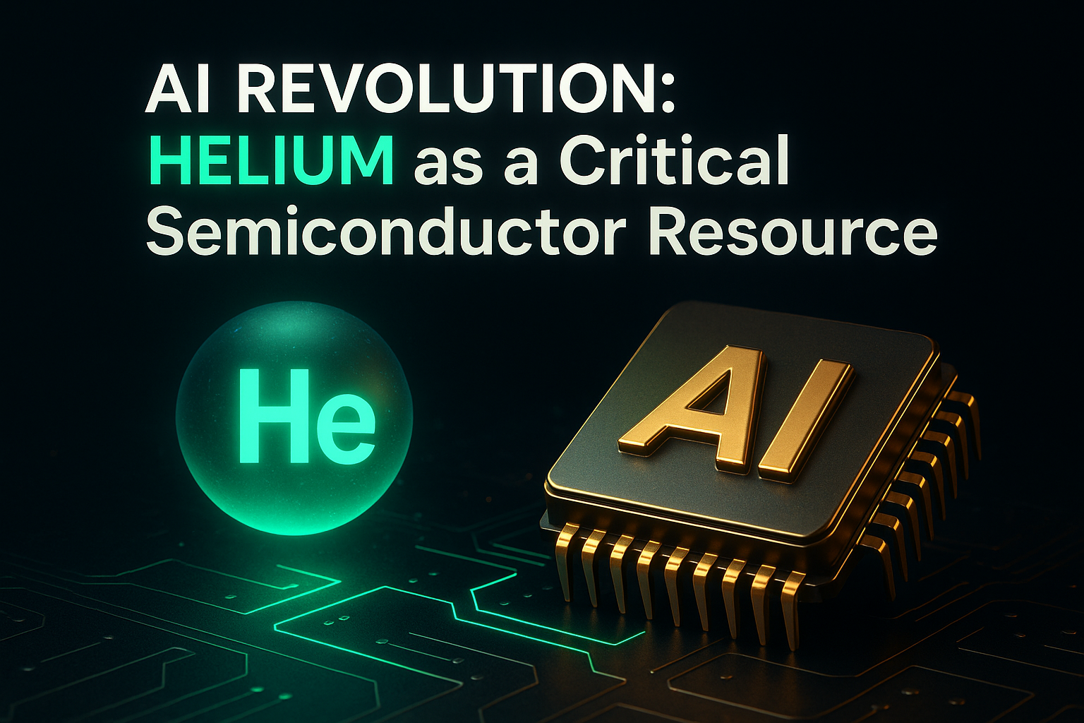 AI Revolution: Helium as a Critical Semiconductor Resource