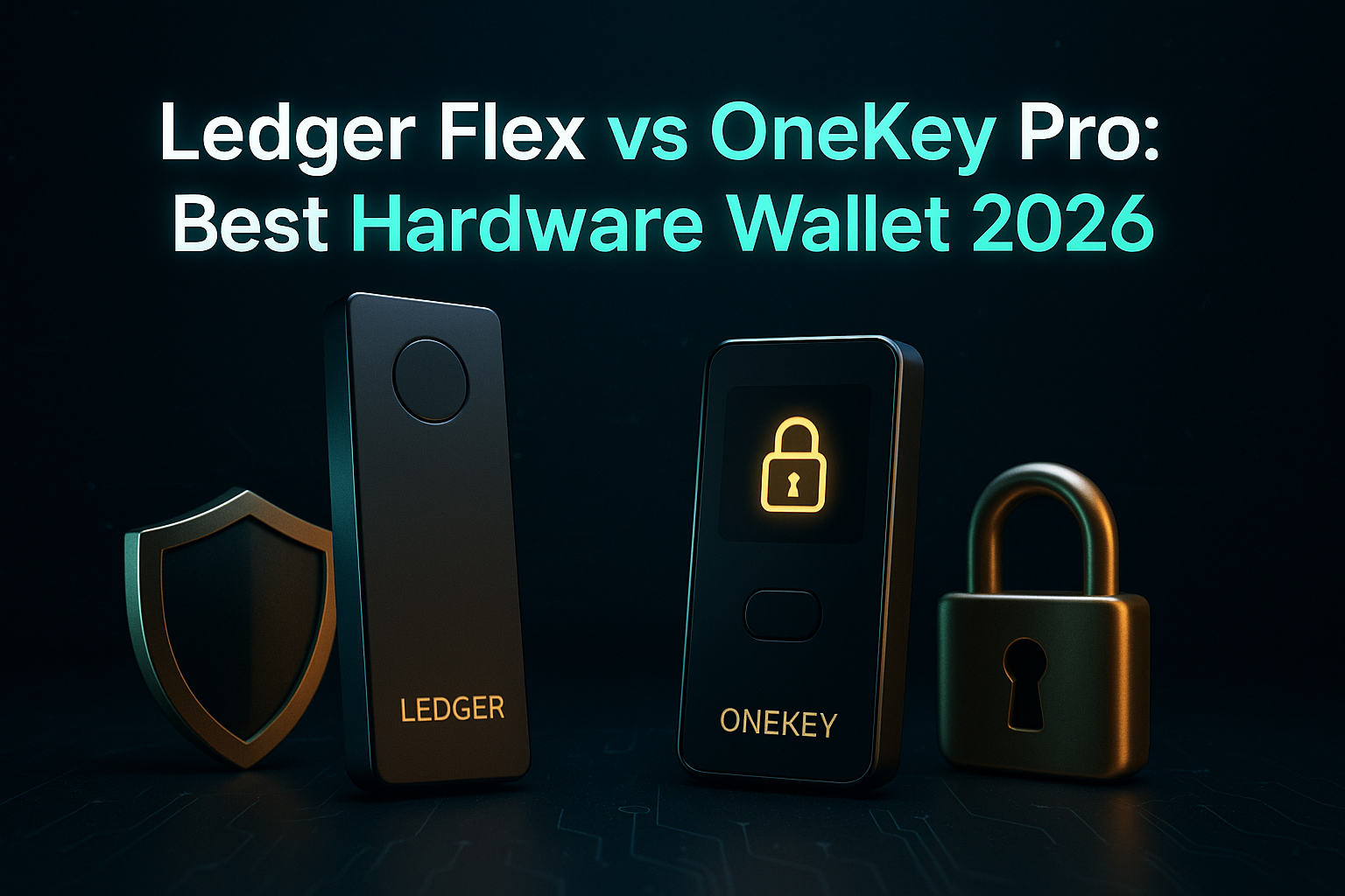 Ledger Flex vs OneKey Pro: Best Hardware Wallet 2026