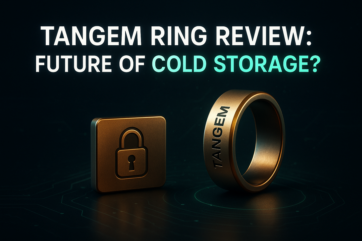 Tangem Ring Review: Future of Cold Storage?