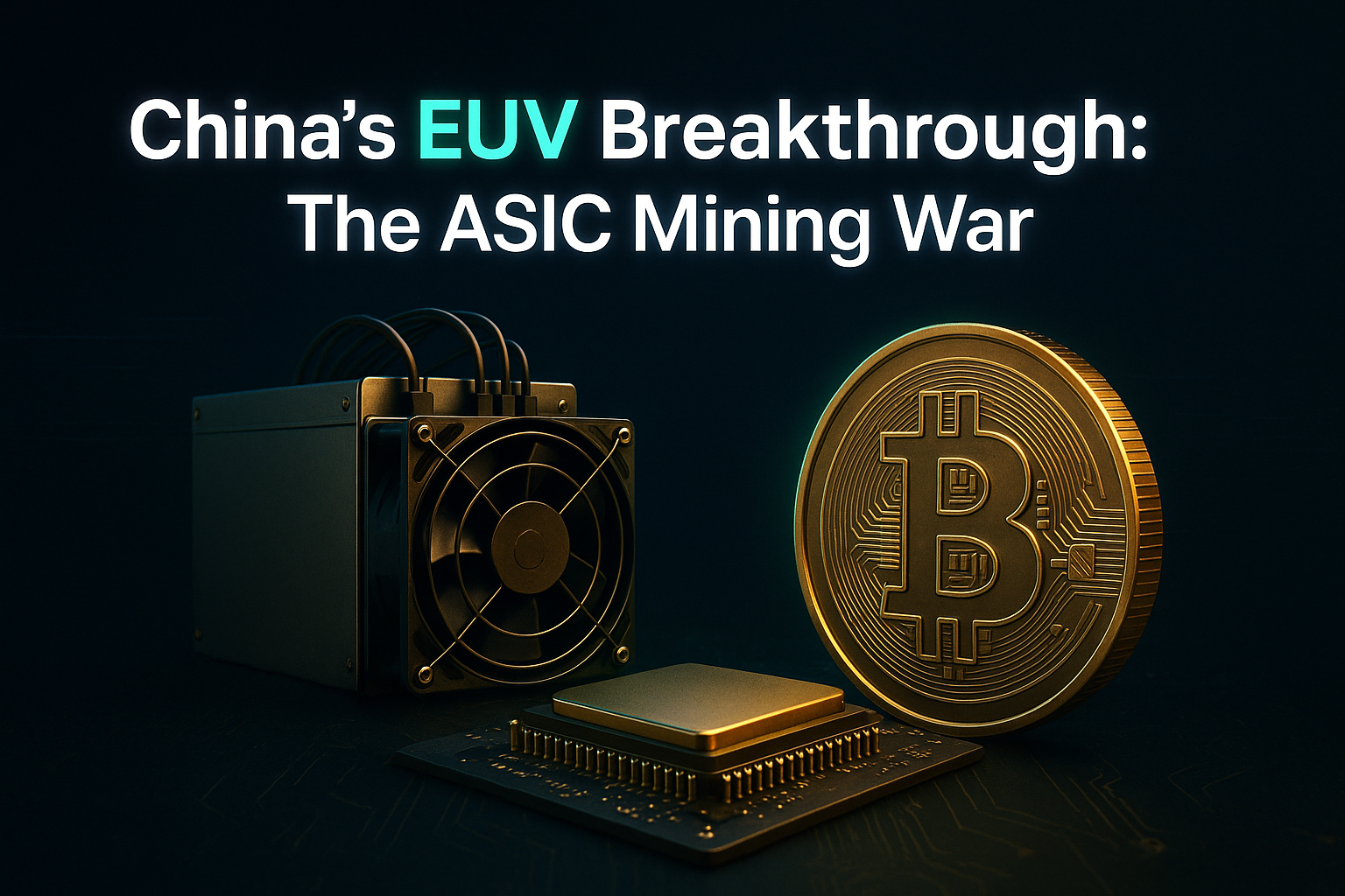 China's EUV Breakthrough: The ASIC Mining War