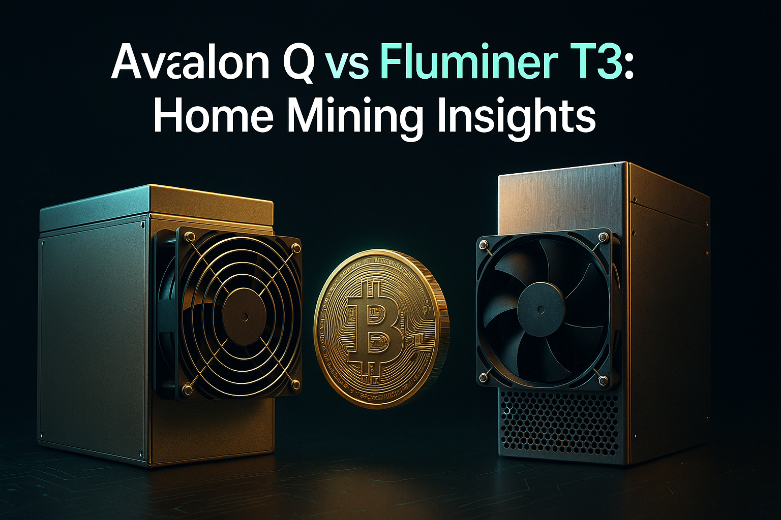 Avalon Q vs Fluminer T3: Home Mining Insights