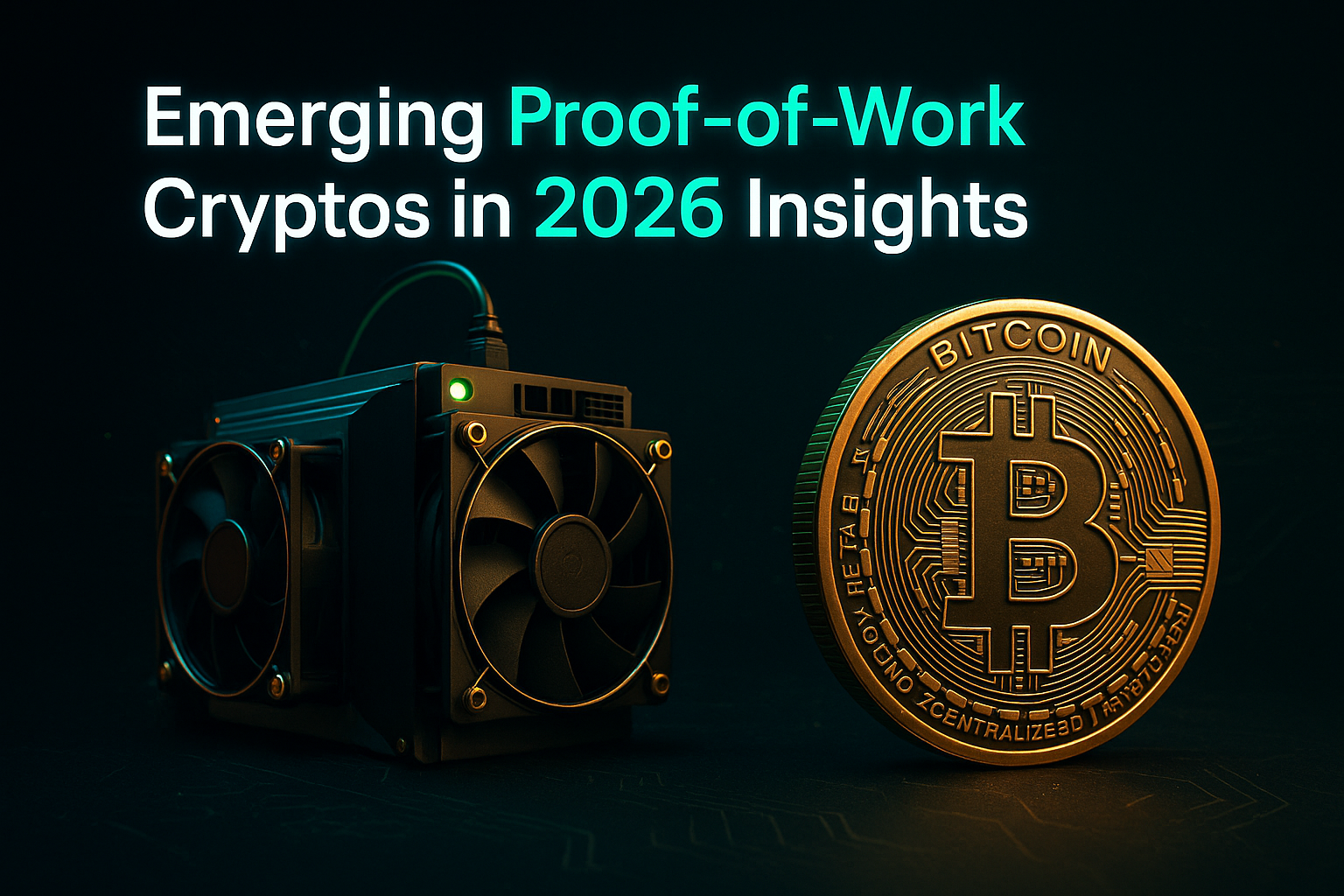 Emerging Proof-of-Work Cryptos in 2026 Insights
