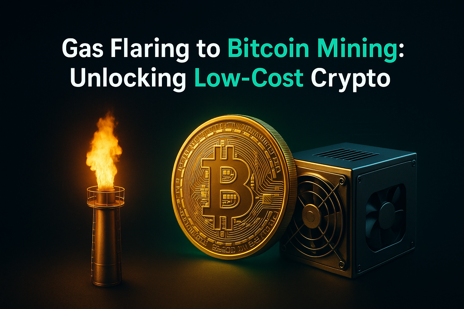 Gas Flaring to Bitcoin Mining: Unlocking Low-Cost Crypto