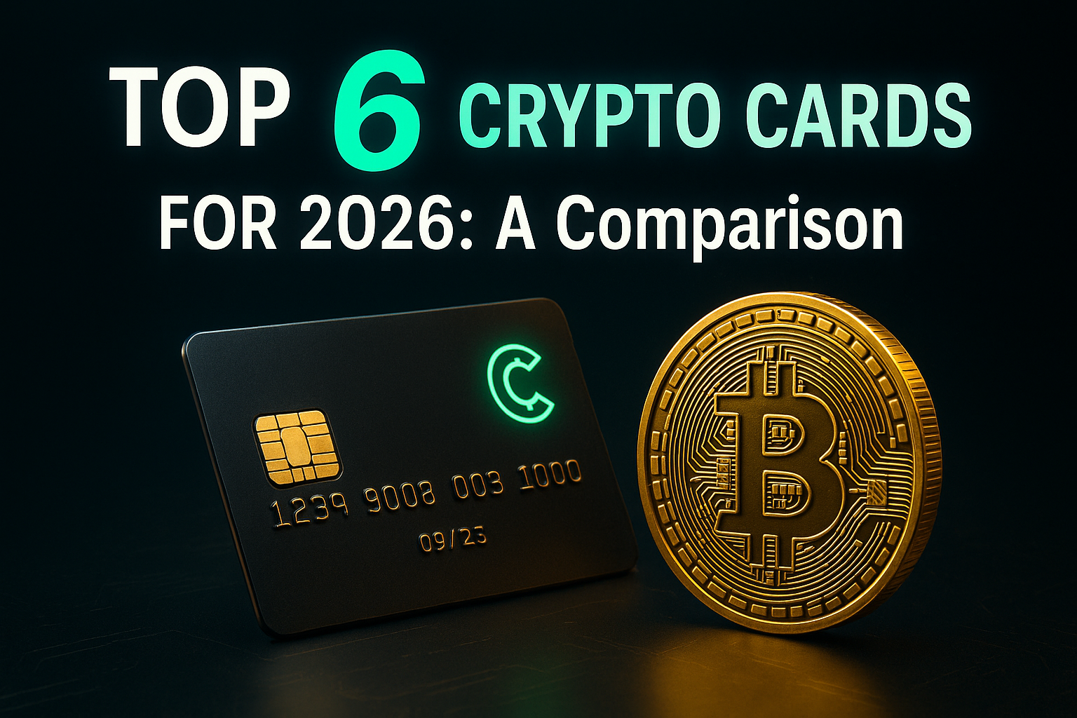 Top 6 Crypto Cards for 2026: A Comparison