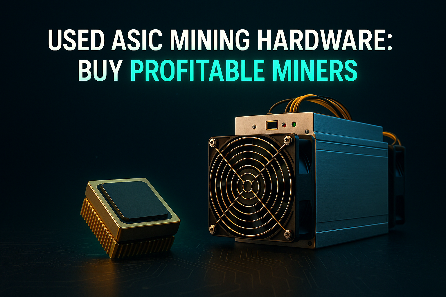 Used ASIC Mining Hardware: Buy Profitable Miners