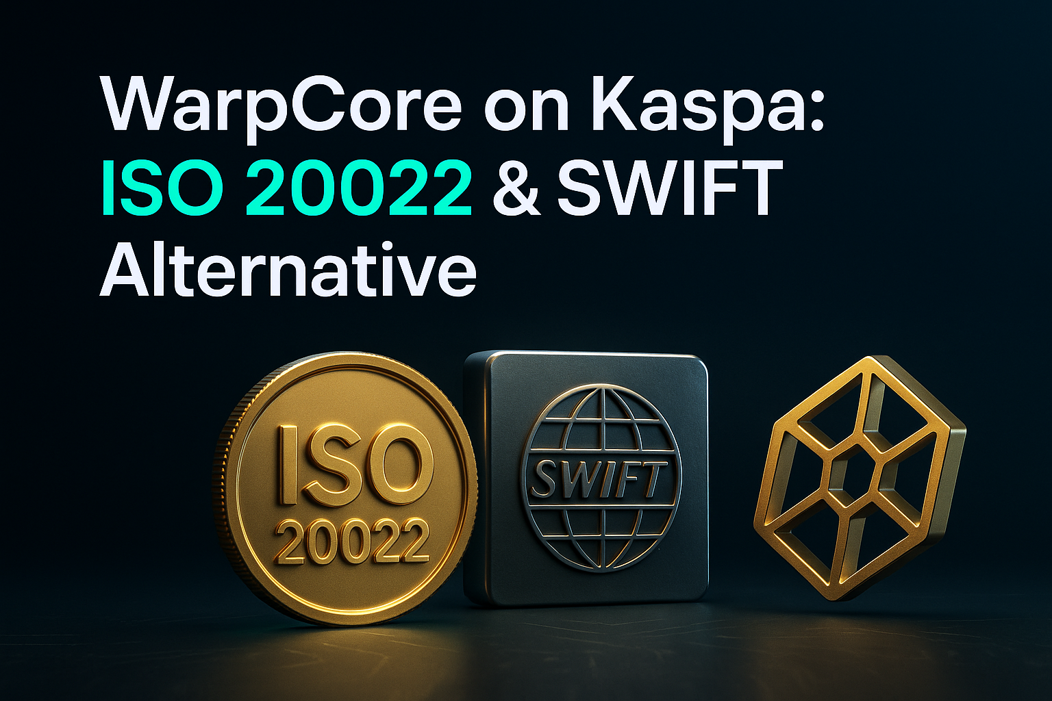 WarpCore on Kaspa: ISO 20022 & SWIFT Alternative