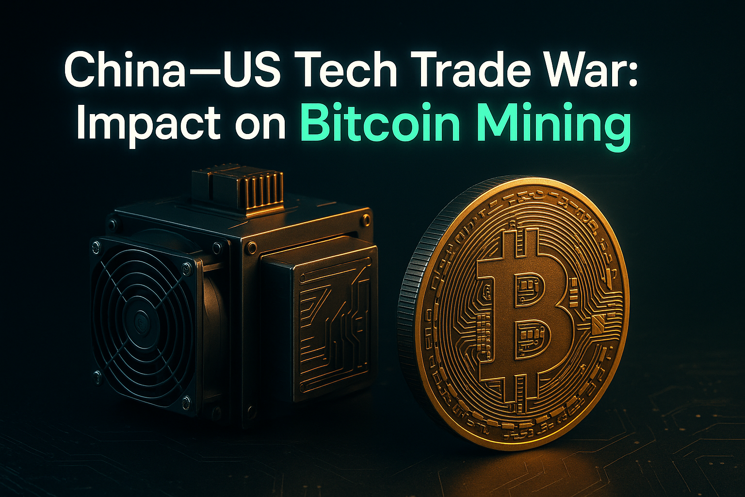 China–US Tech Trade War: Could China Ban ASIC Exports and Disrupt Bitcoin Mining?