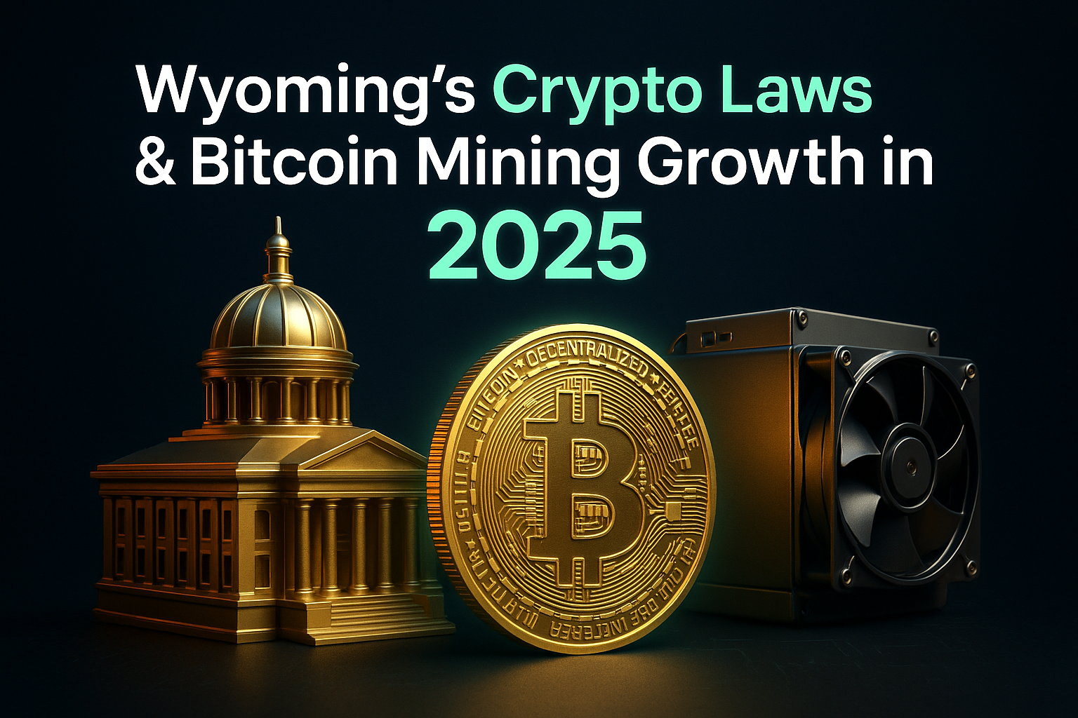 Wyoming Cryptocurrency Laws and Bitcoin Mining Growth in 2025: How the State Became a U.S. Blockchain Leader