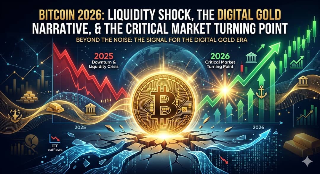Bitcoin Price Forecast 2026: Liquidity Crisis, Digital Gold Narrative, and a Critical Market Turning Point