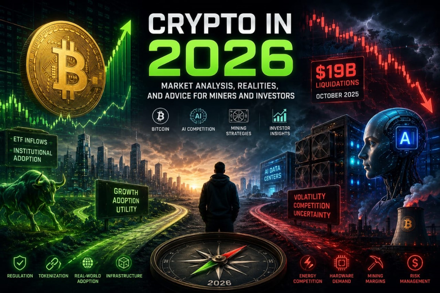 Crypto in 2026: Market Analysis, Realities, and Advice for Miners and Investors