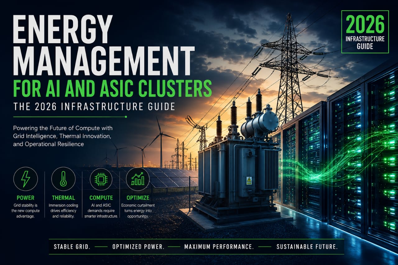 Energy Management for AI and ASIC Clusters: The 2026 Infrastructure Guide