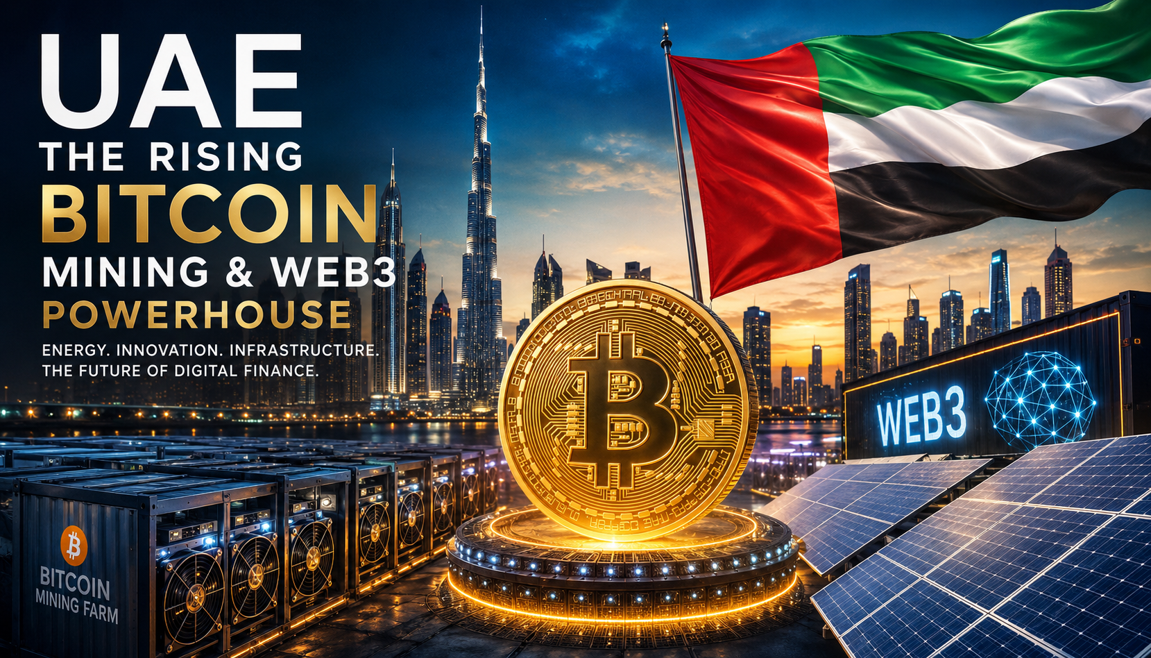 How the United Arab Emirates is Becoming a Global Leader in Crypto Mining and Strategic Bitcoin Investment