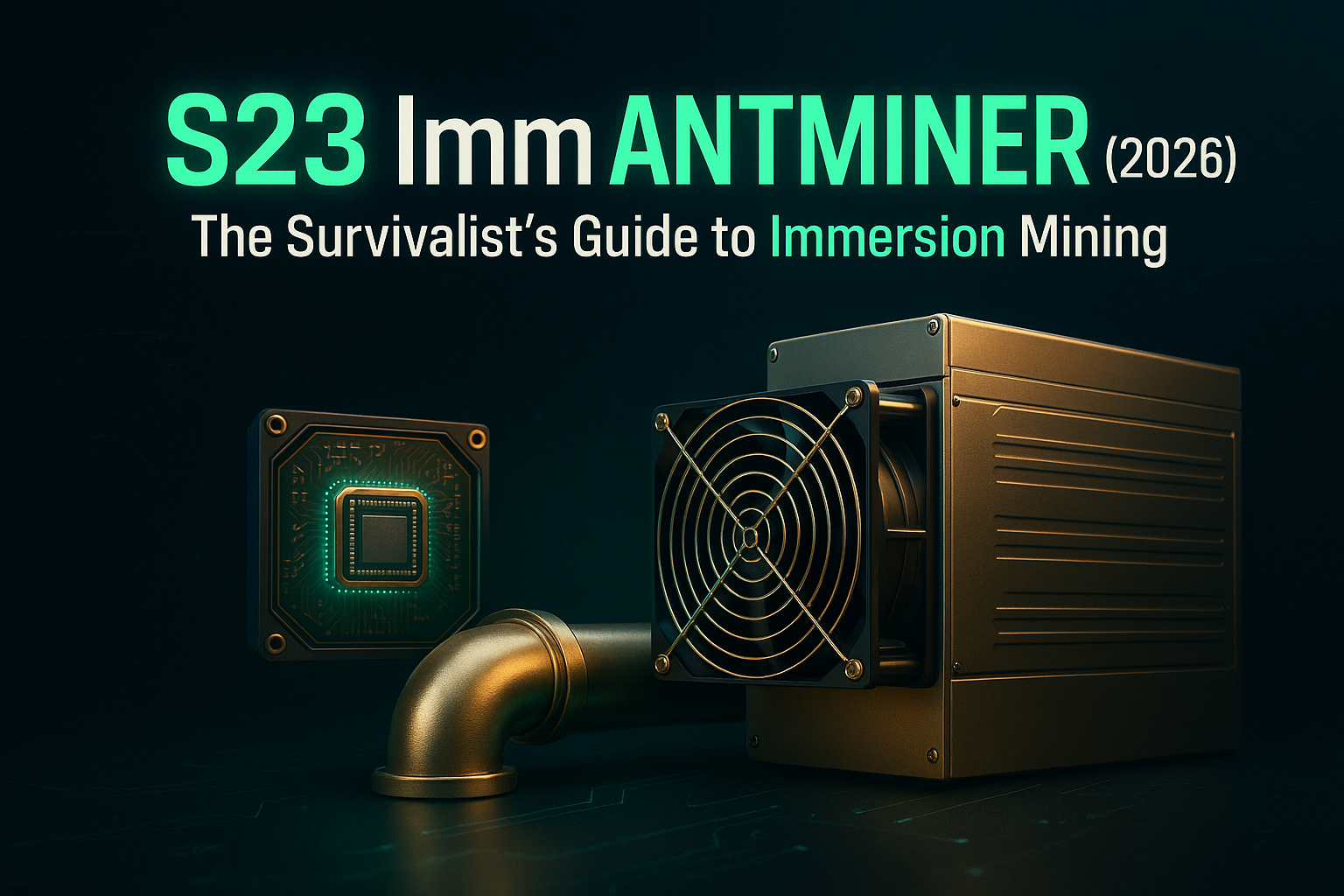 S23 Imm ANTMINER (2026) | The Survivalist’s Guide to Immersion Mining