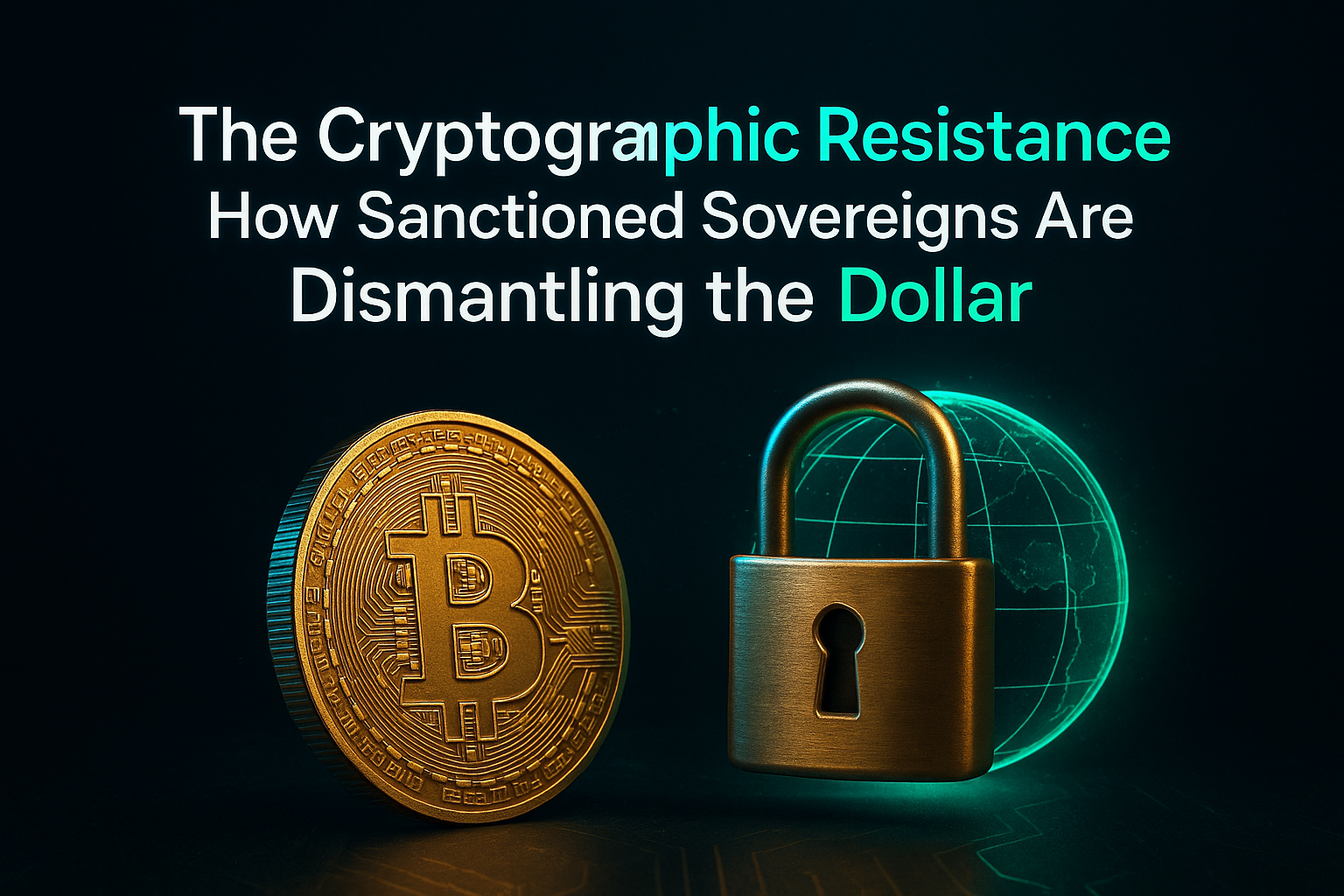 The Cryptographic Resistance: How Sanctioned Sovereigns Are Dismantling the Dollar-Centric Order