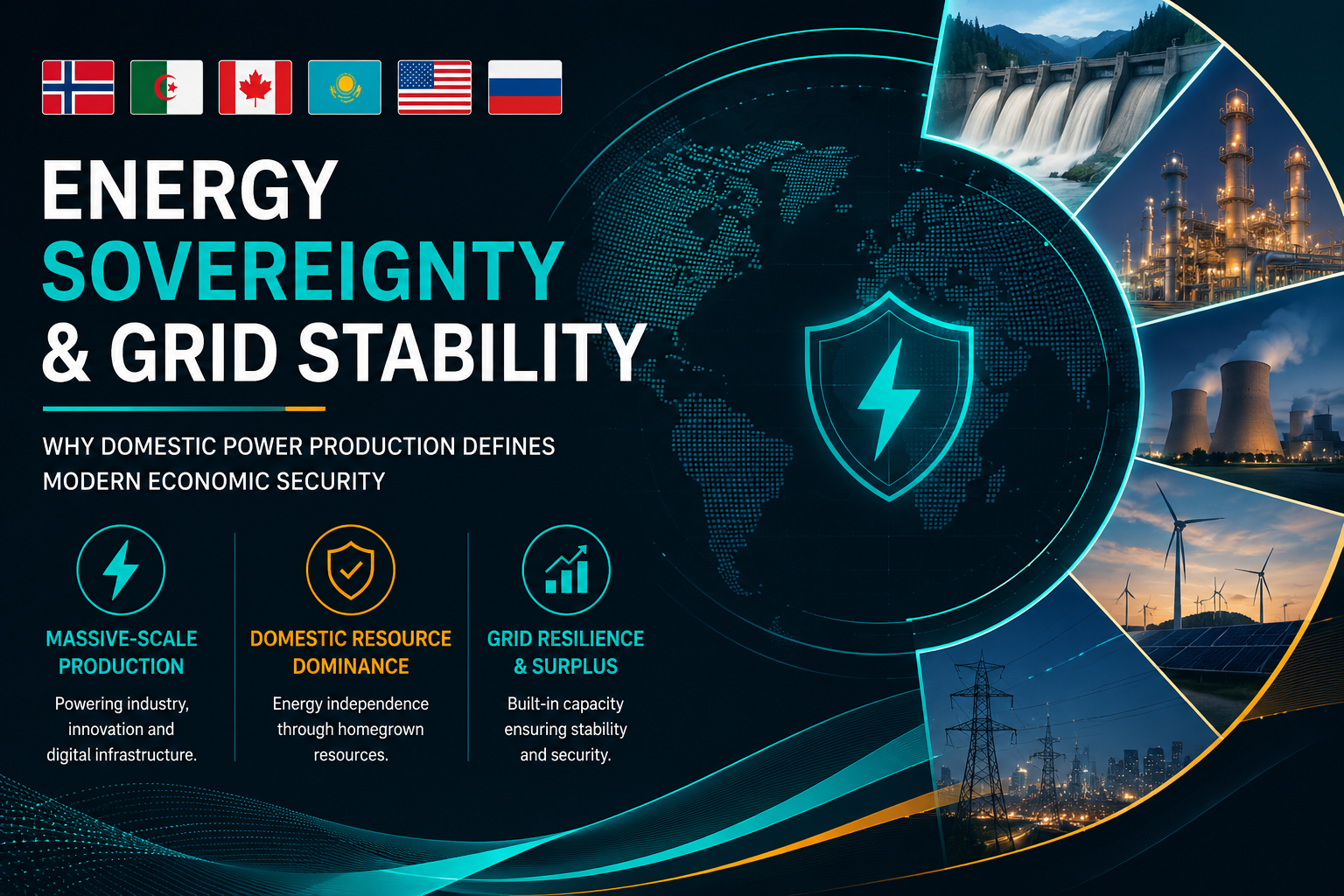 Energy Sovereignty and Grid Stability: The Role of Domestic Power Production in Modern Economic Security