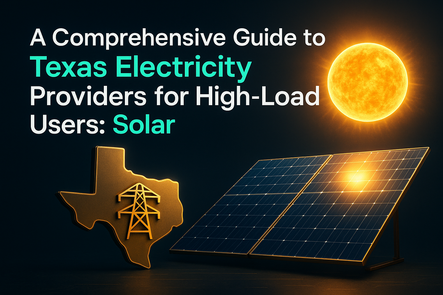 A Comprehensive Guide to Texas Electricity Providers for High-Load Users: Solar, Mining, and AI Compute Solutions