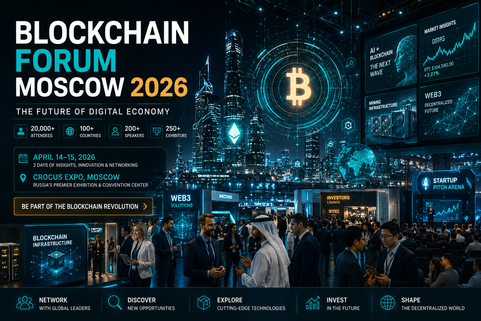 Blockchain Forum Moscow 2026: Your Complete Guide to the Leading Crypto and Blockchain Conference