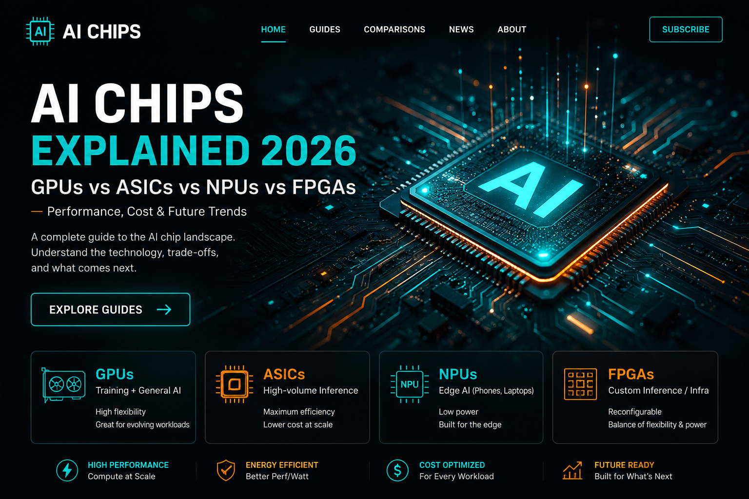 AI Chips Explained: GPUs, ASICs, NPUs, FPGAs in 2026 | ASICMining360 ...