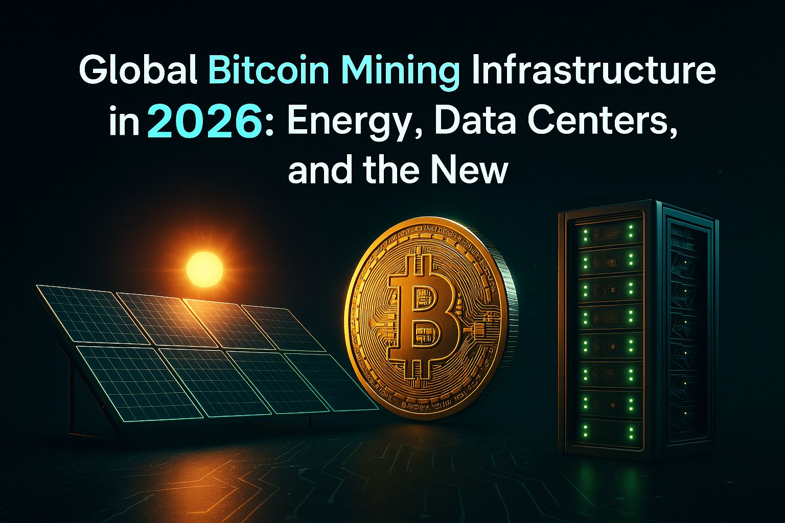 Global Bitcoin Mining Infrastructure in 2026: Energy, Data Centers, and the New Geography of Crypto Mining