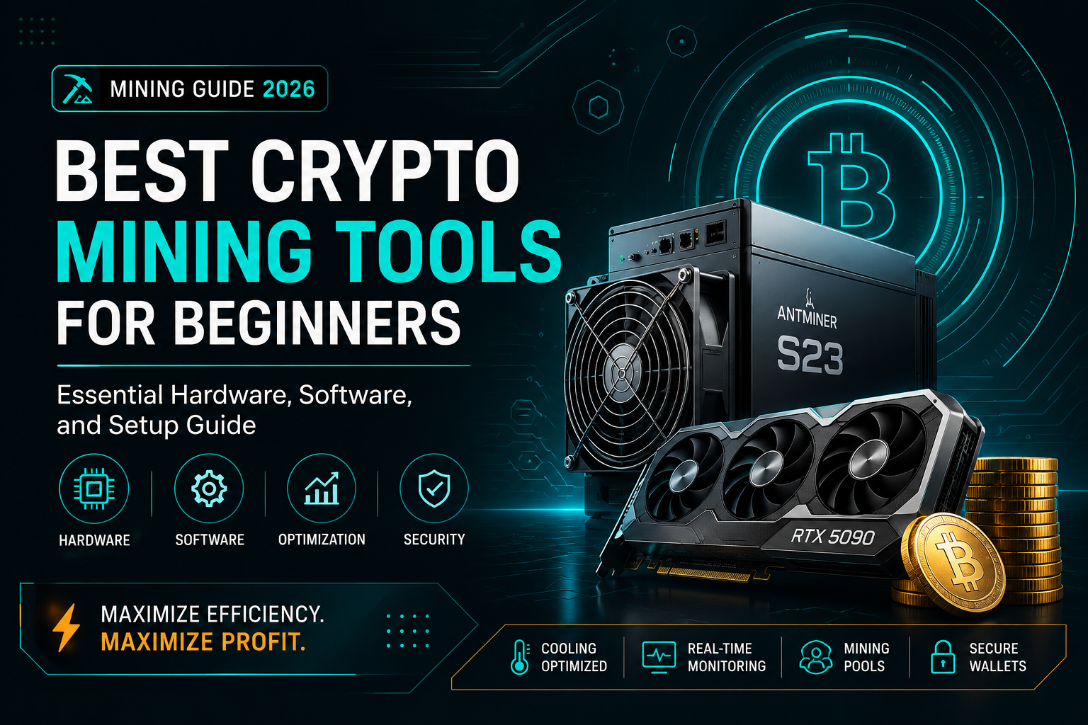 Best Crypto Mining Tools for Beginners in 2026: Essential Hardware, Software, and Setup Guide