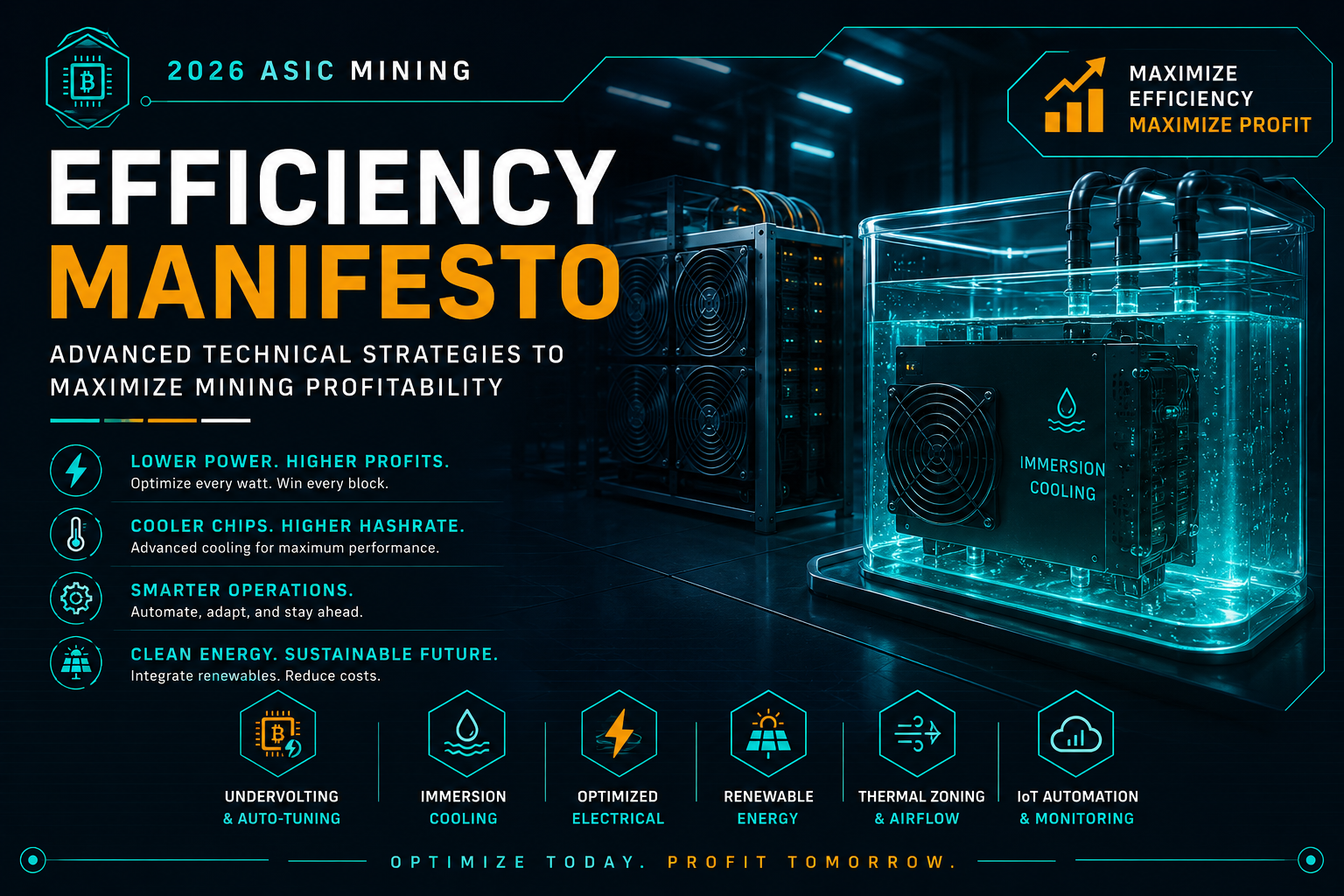 The 2026 ASIC Mining Efficiency Manifesto: Advanced Technical Strategies to Maximize Mining Profitability