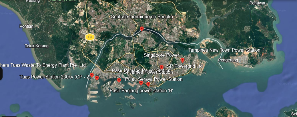 Major Power Stations Located Along Singapore's Southern Coast.PNG