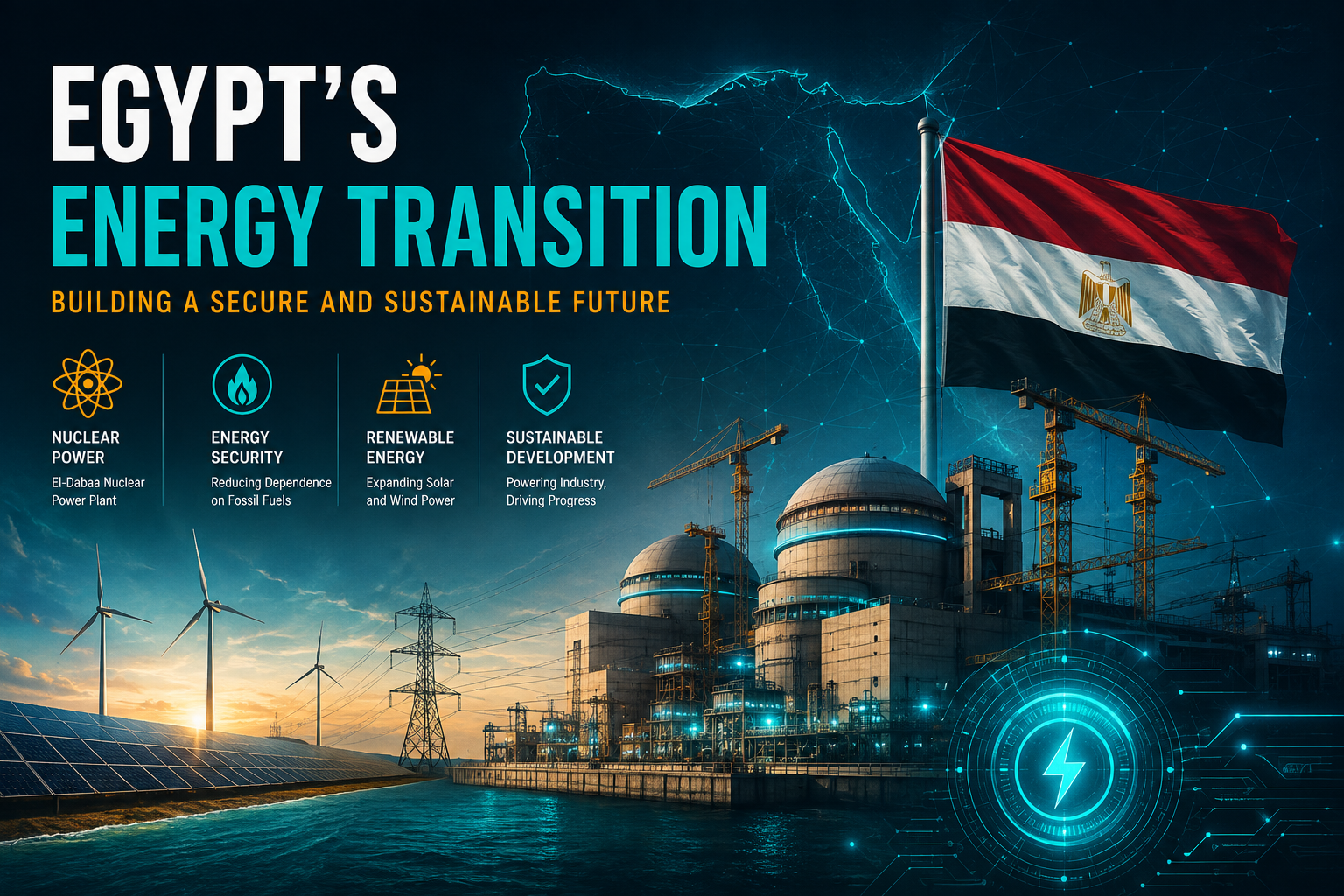 The El-Dabaa Nuclear Power Plant: Egypt's Path to Energy Independence and Long-Term Power Sovereignty