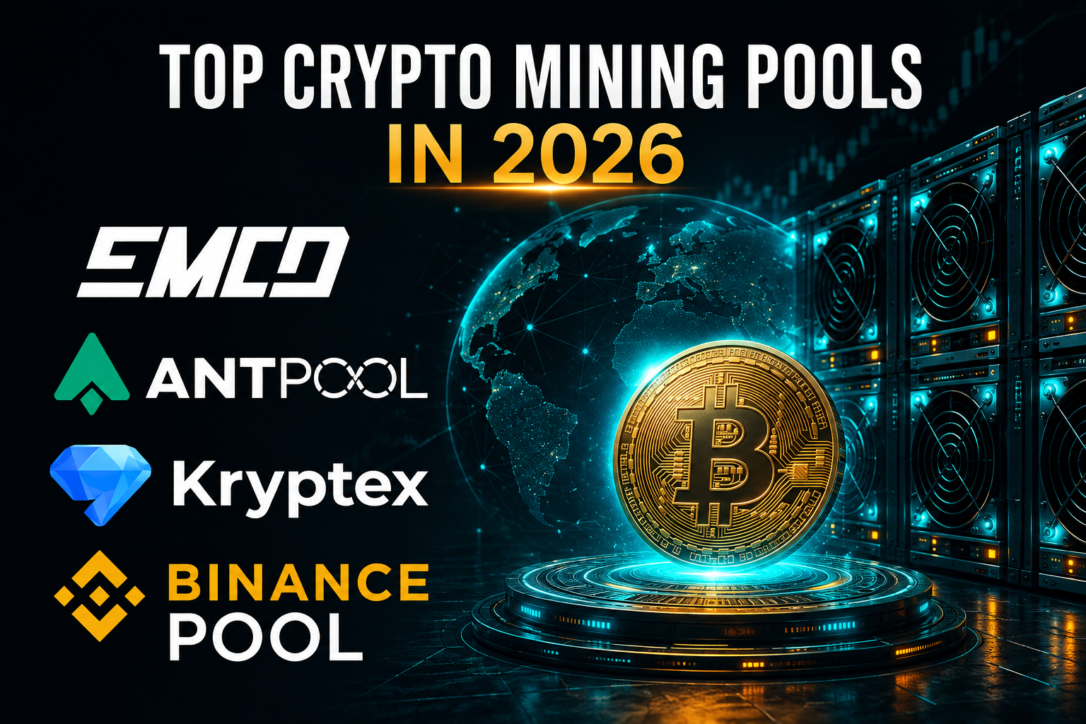A Comprehensive Comparison of the Top 4 Crypto Mining Pools of 2026