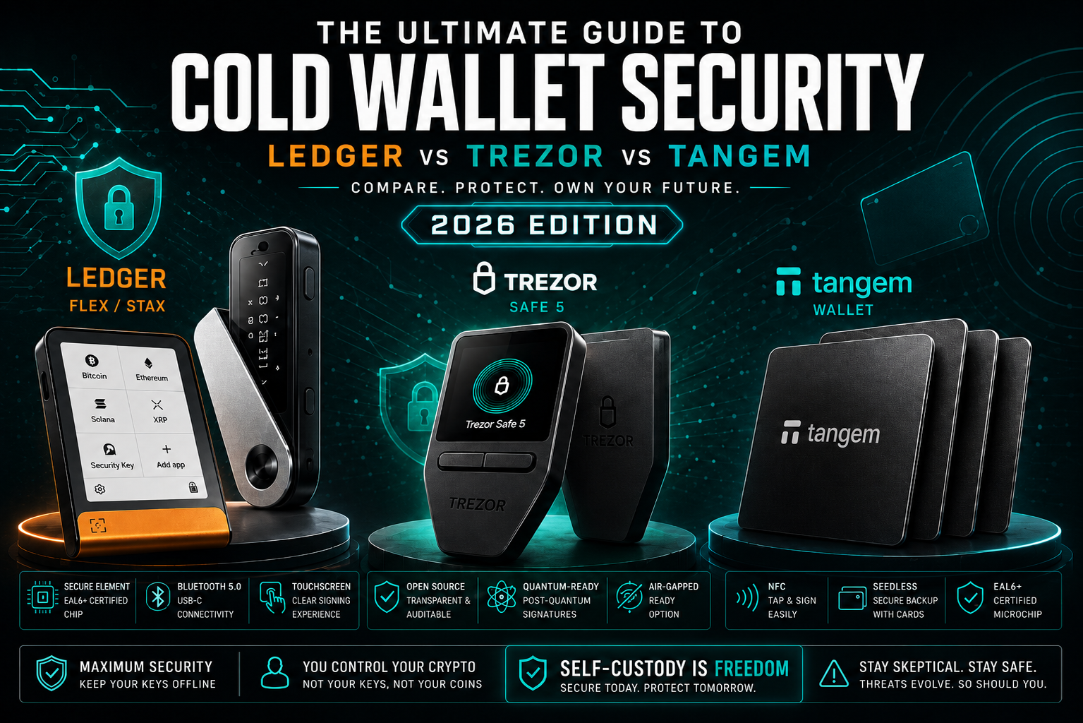 How to Choose the Best Crypto Hardware Wallet 2026 for Ultimate Self-Custody