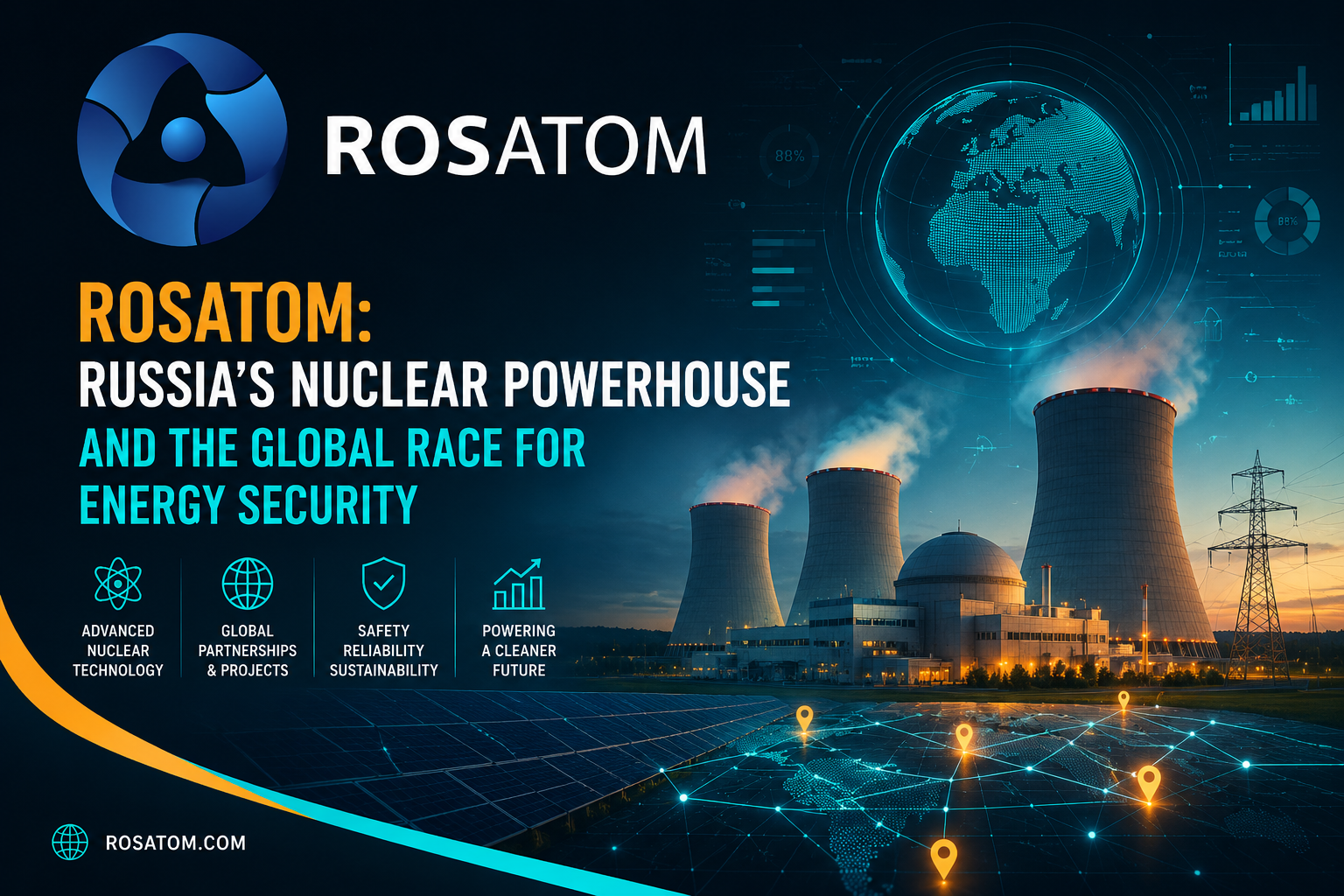 Rosatom: Russia’s Nuclear Powerhouse and the Global Race for Energy Security