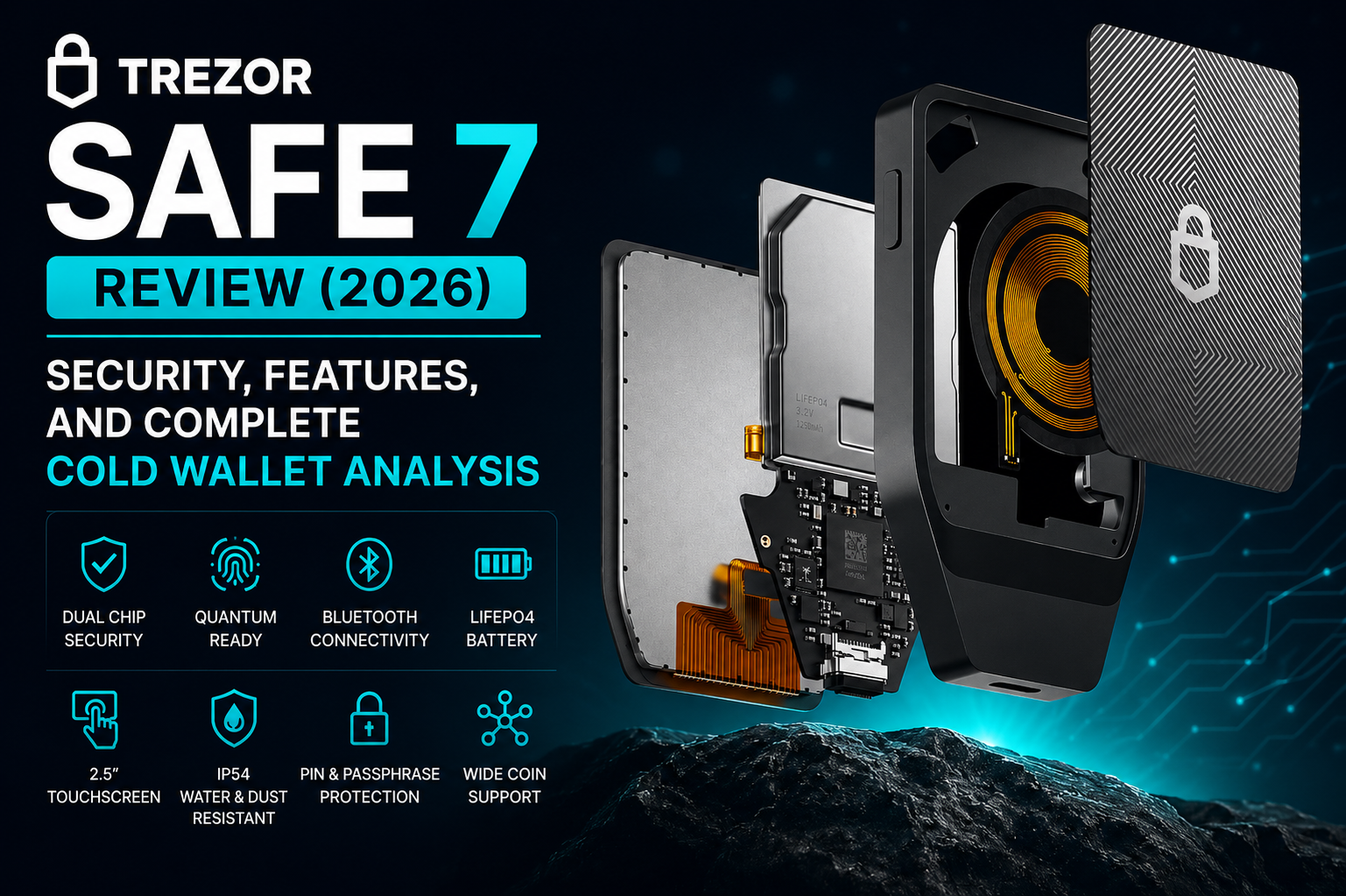 Trezor Safe 7 Review 2026: Features, Security, Price & Is It the Best Hardware Wallet?