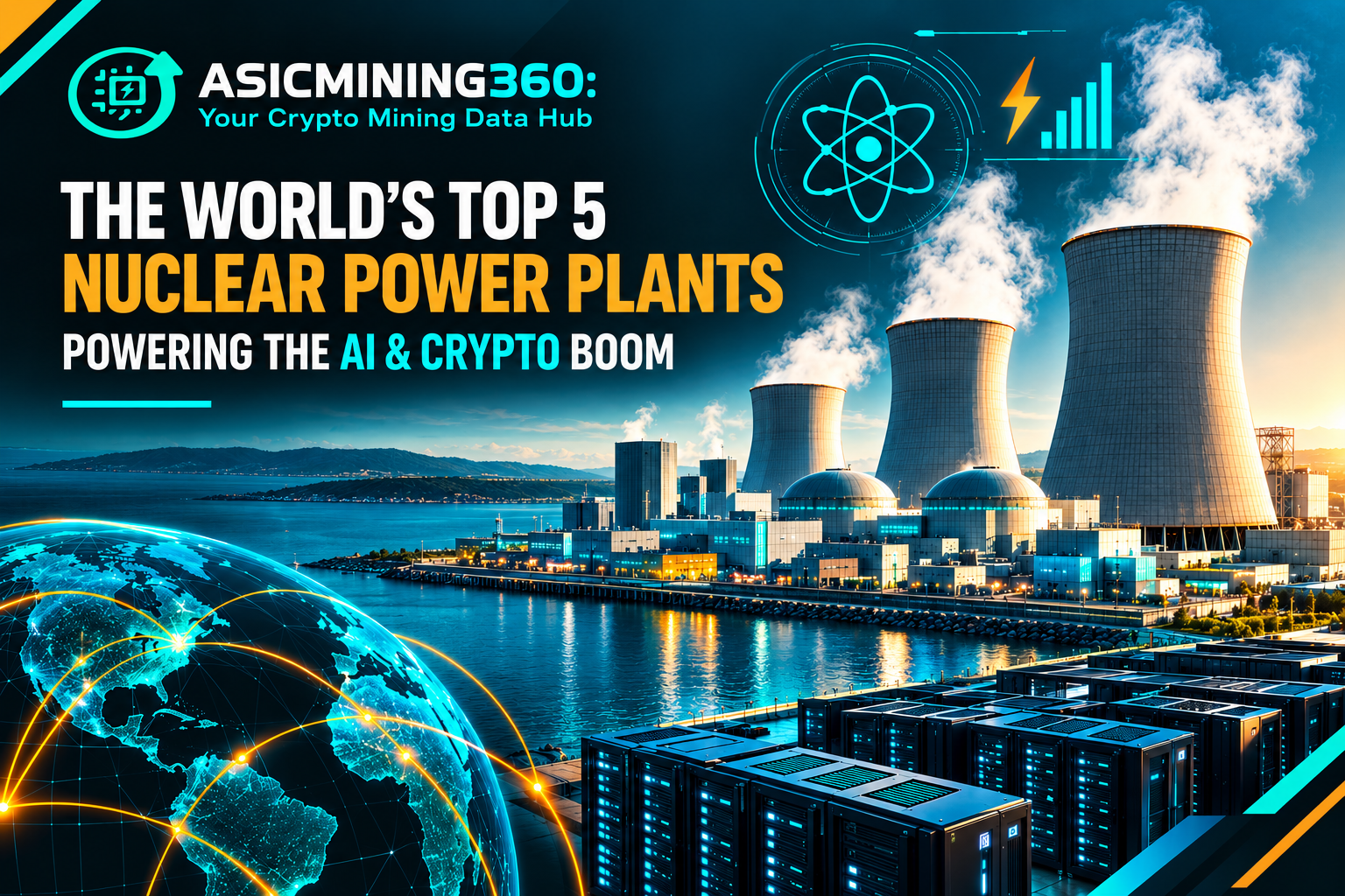 The Top 5 Nuclear Power Plants: Why AI and Crypto's Future Depends on Them