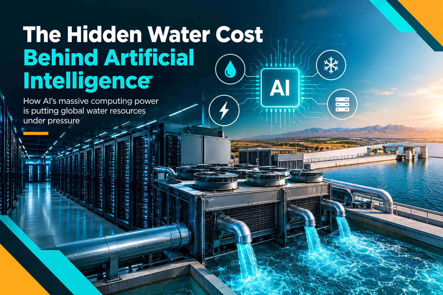 AI’s Water Problem: Why Data Center Cooling Could Reshape the Global AI Race