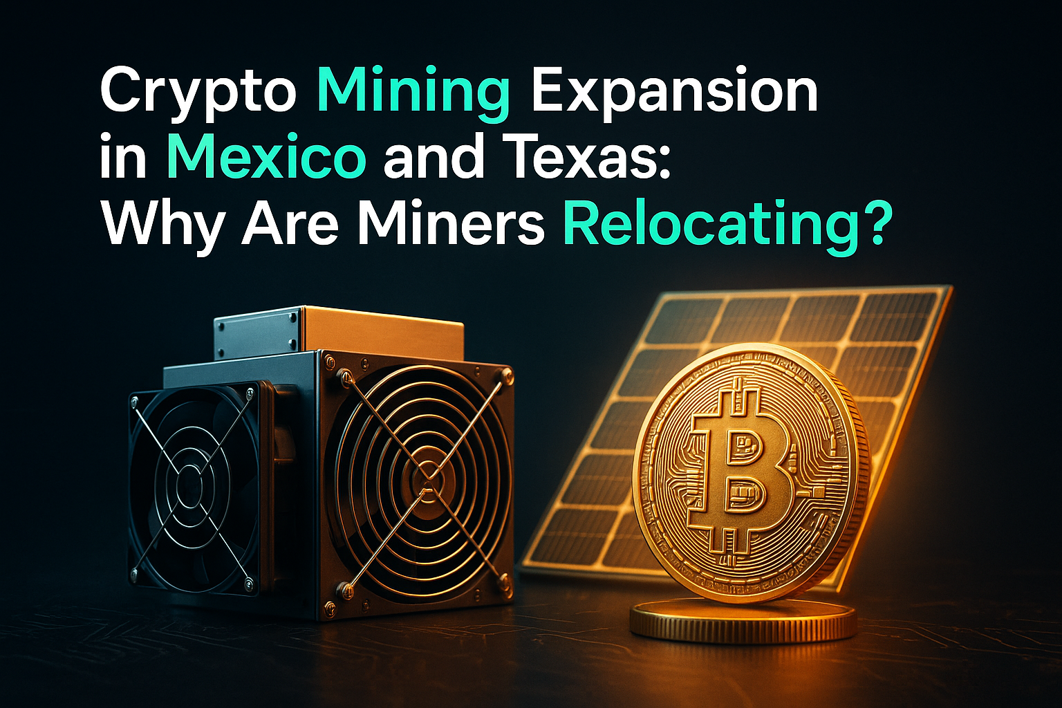 Crypto Mining Expansion in Mexico and Texas: Why Are Miners Relocating?