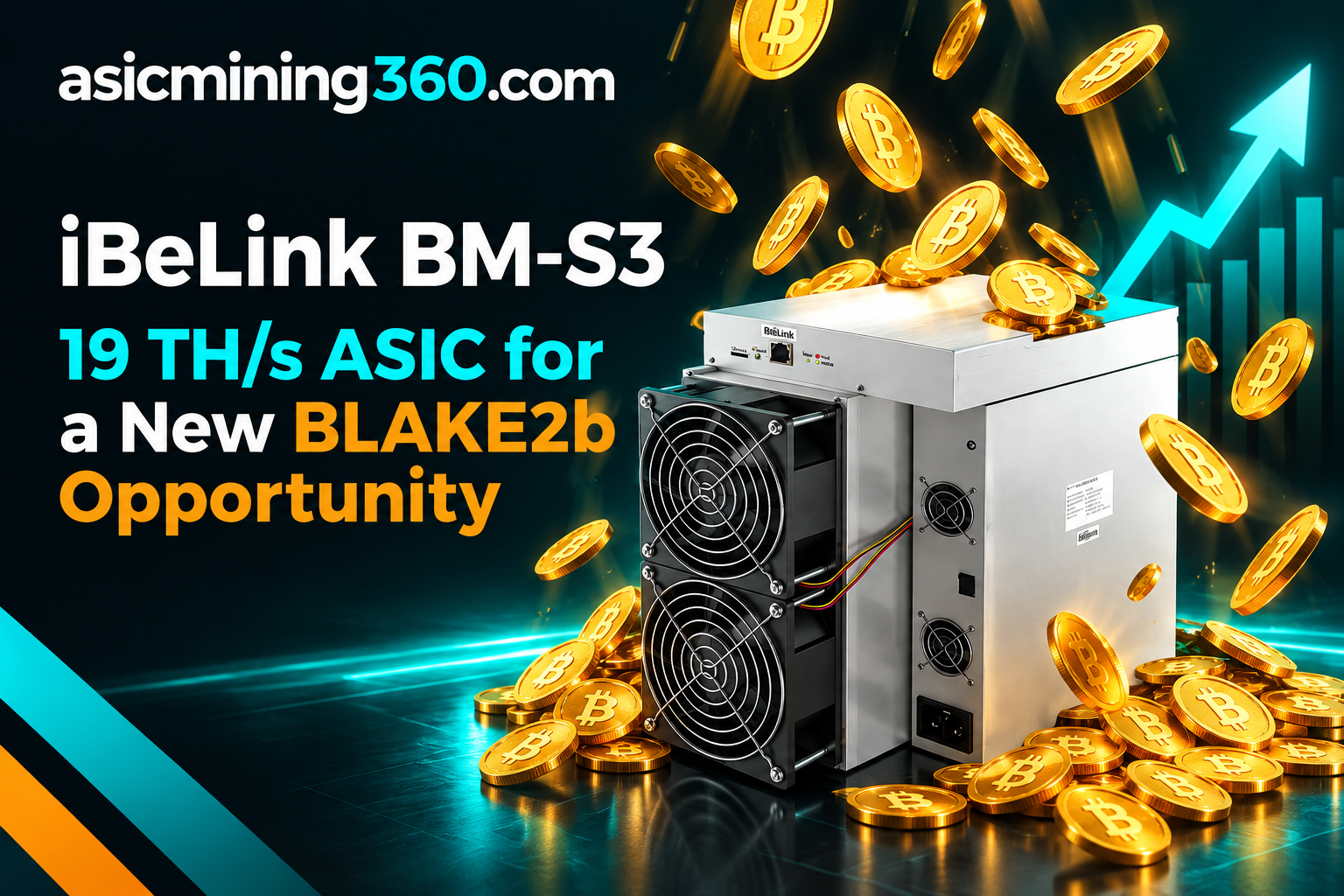 iBeLink BM-S3 19 TH/s Review: Blake2B-Sia, Power Consumption and Mining Performance