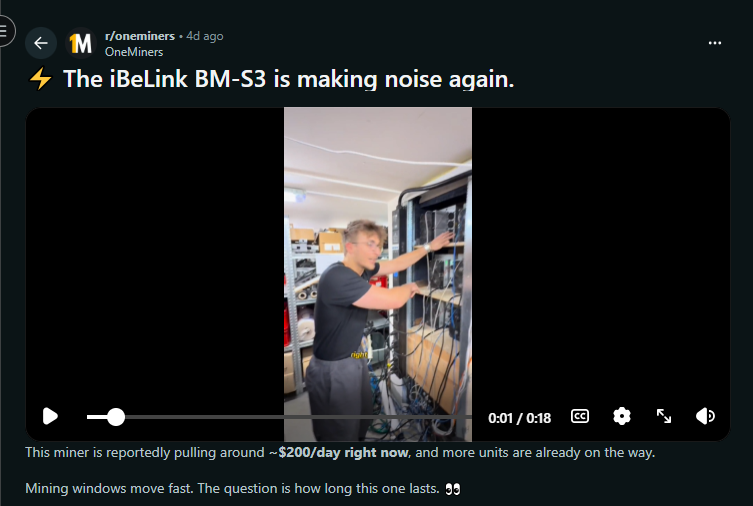 ibelink-bm-s3-profitability-reddit-post.png