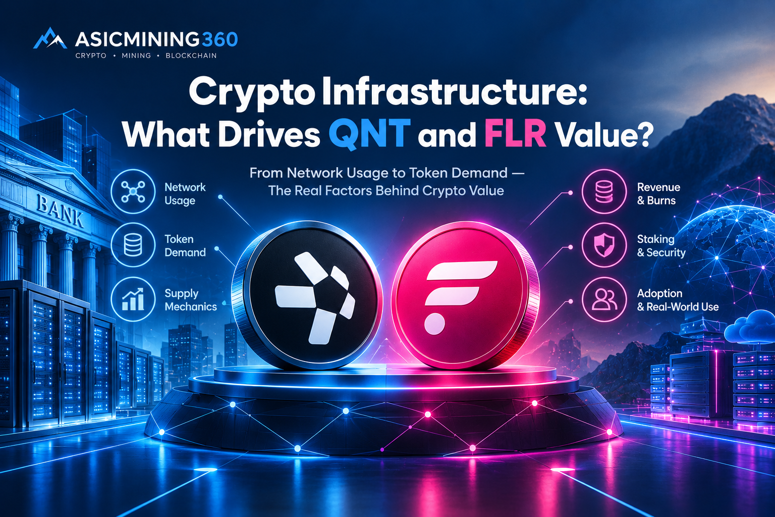 Enterprise Blockchain Interoperability: QNT & FLR
