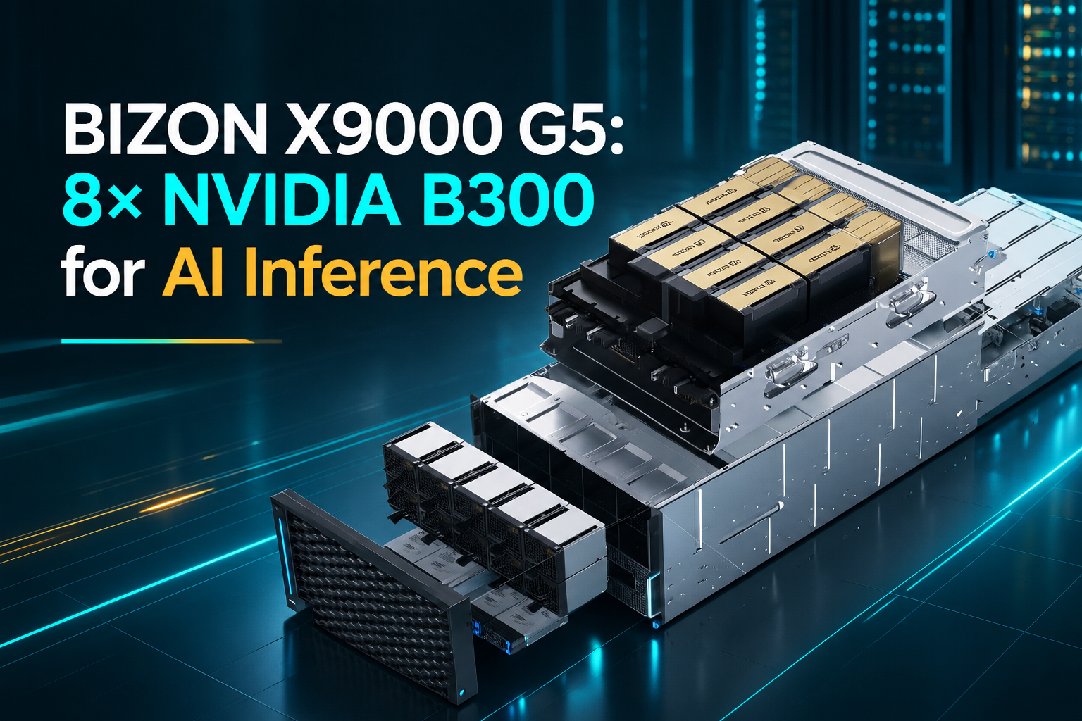BIZON X9000 G5 Review: What NVIDIA B300 Brings to AI Inference