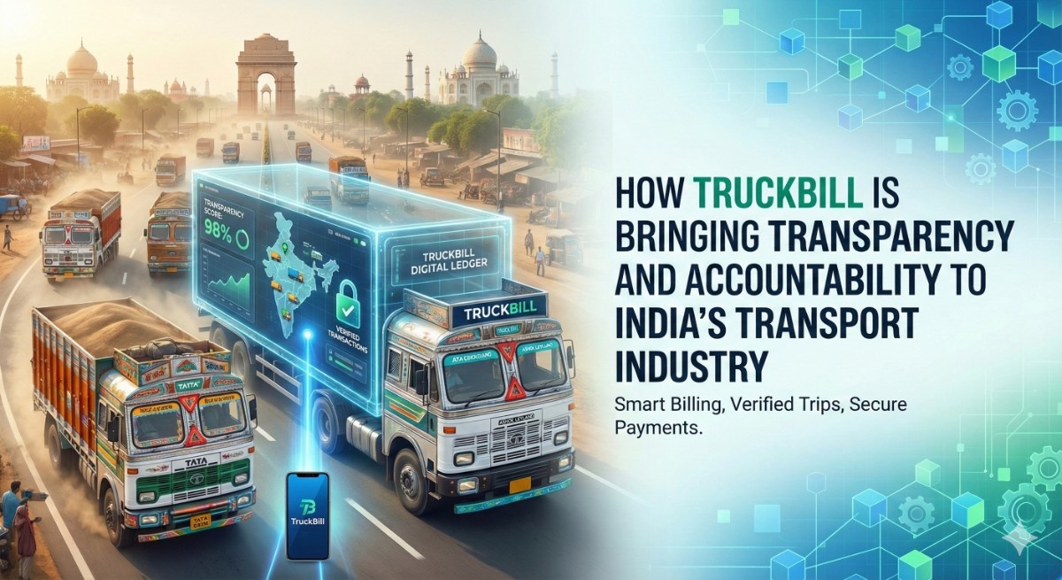 How TruckBill is Bringing Transparency and Accountability to India’s Transport Industry